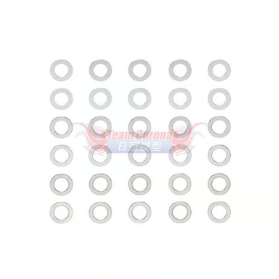 Tamiya 53586 φ4mm Shim Set (3 Types / 10pcs. each)​